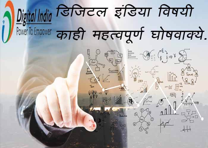 Digital India Slogan