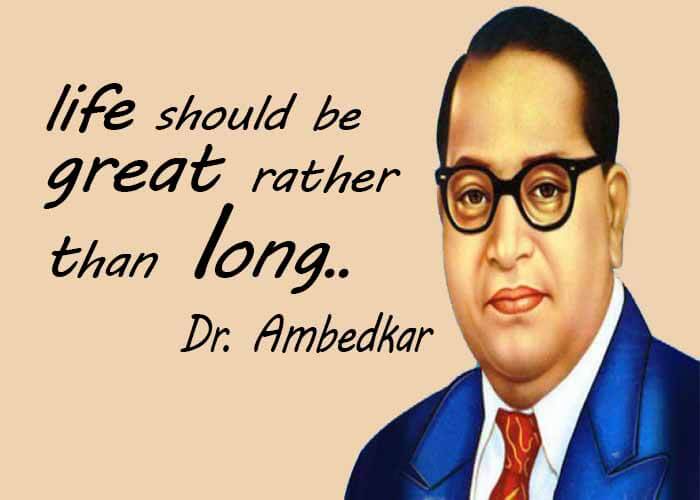 Dr Babasaheb Ambedkar Jayanti in Marathi