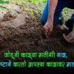 Farmer Status in Marathi