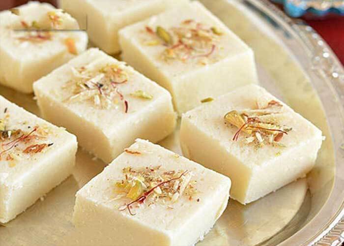 Mawa Barfi Recipe in Marathi