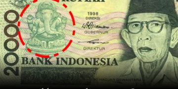 Lord Ganesha on Indonesian Currency