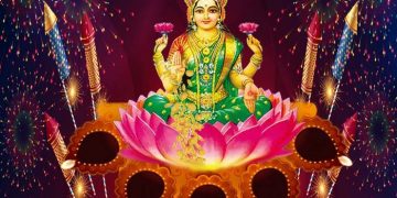 Lakshmi Pujan in Marathi