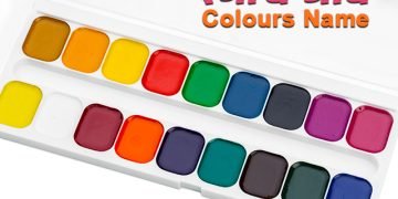 रंगांचे मराठी नावे